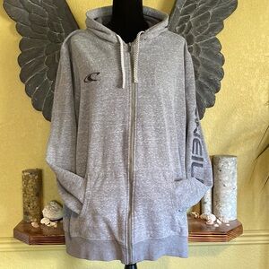 O’Neill Marled Zip Up Sweater